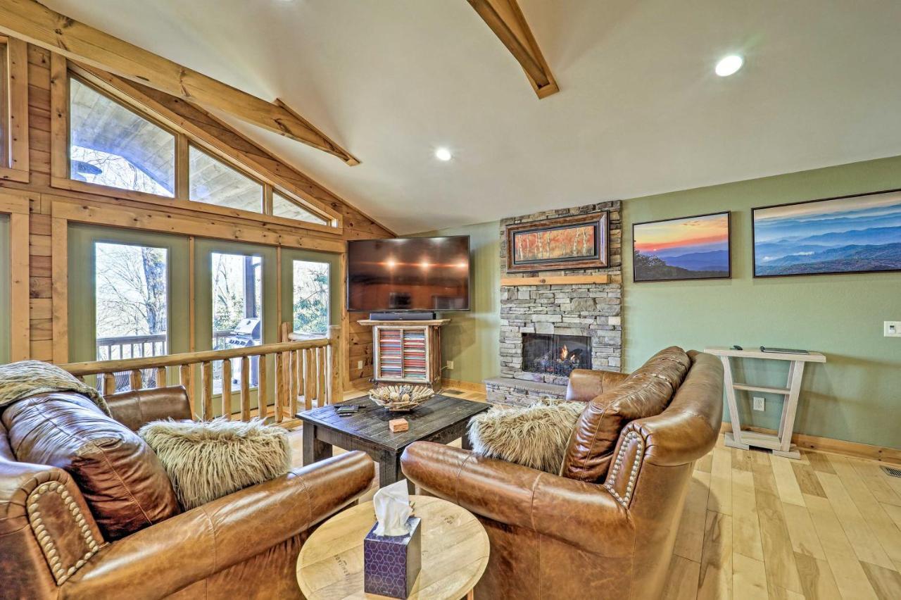 Banner Elk Cabin With Mountain View, Near Ski Areas! Exterior photo
